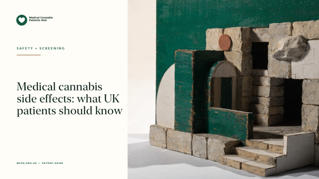 Medical cannabis side effects: what UK patients should know — MCPH article cover