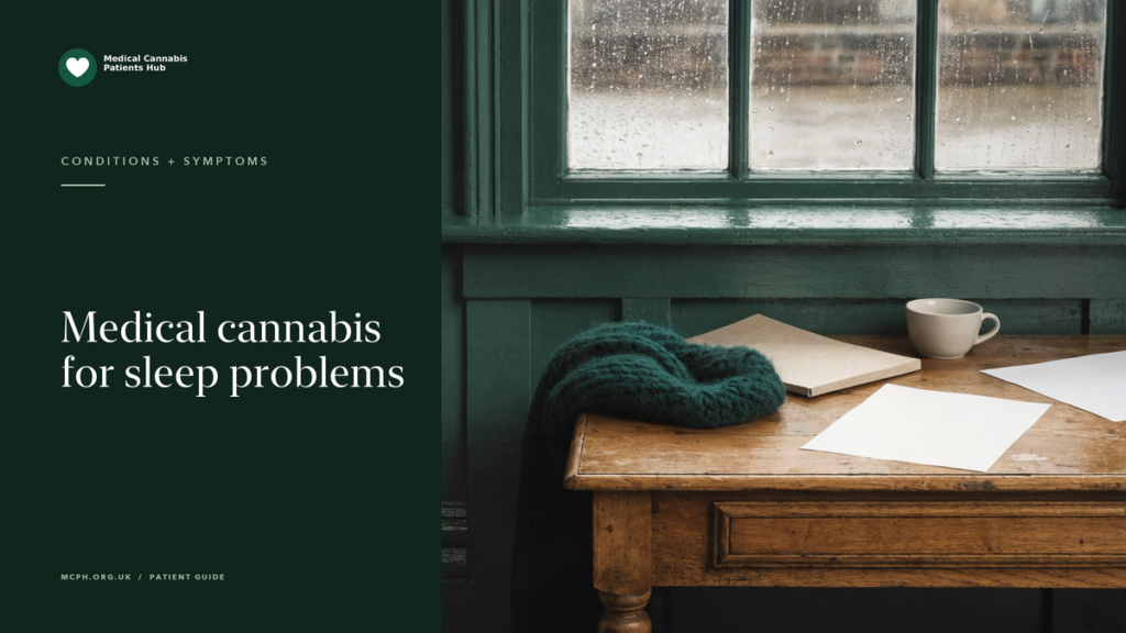 Medical cannabis for sleep problems — MCPH article cover