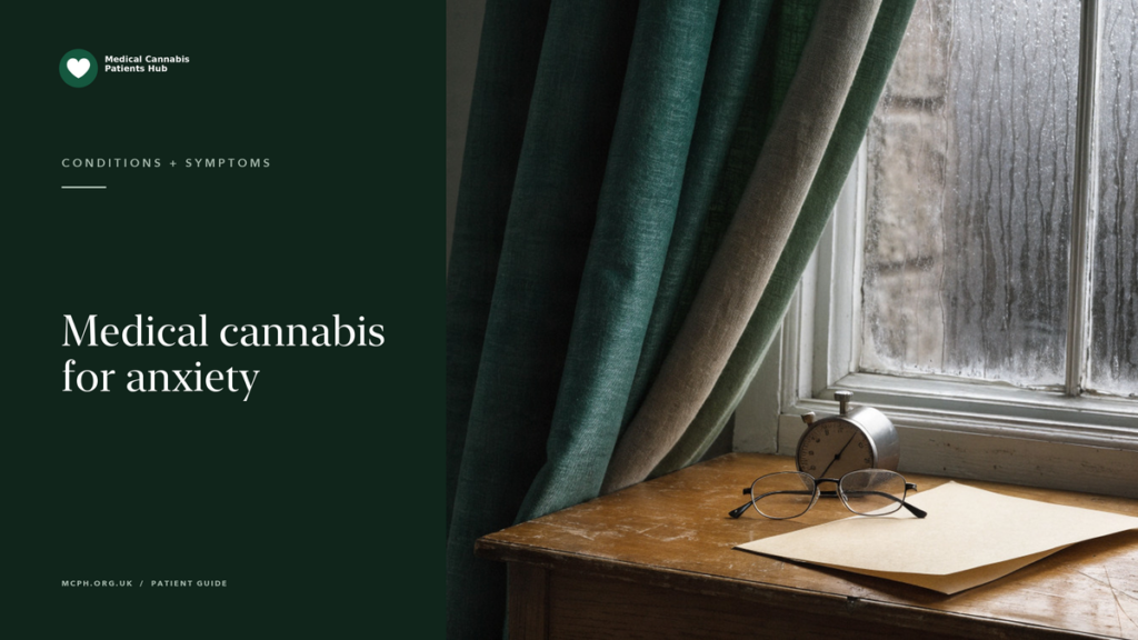 Medical cannabis for anxiety — MCPH article cover