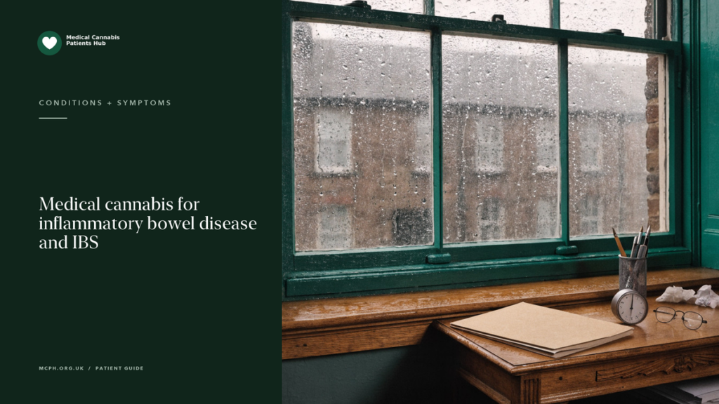 Medical cannabis for inflammatory bowel disease and IBS — MCPH article cover