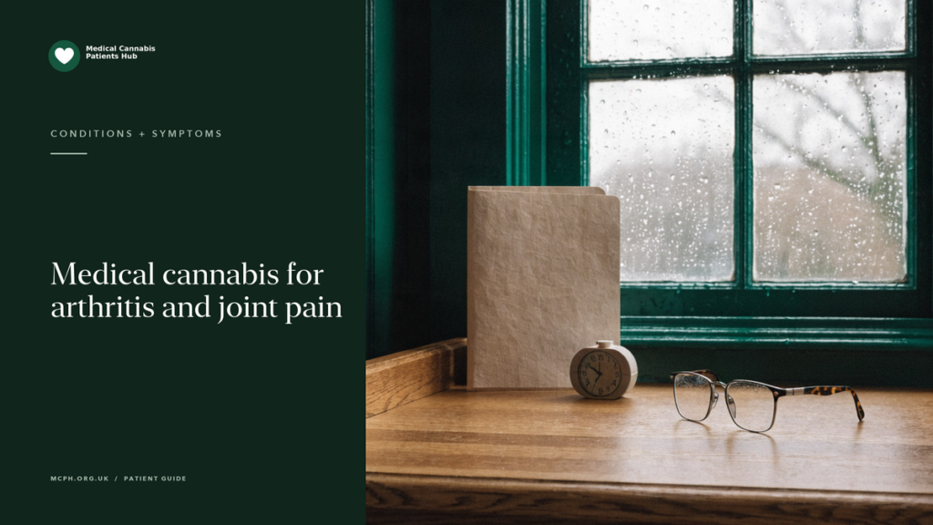 Medical cannabis for arthritis and joint pain — MCPH article cover