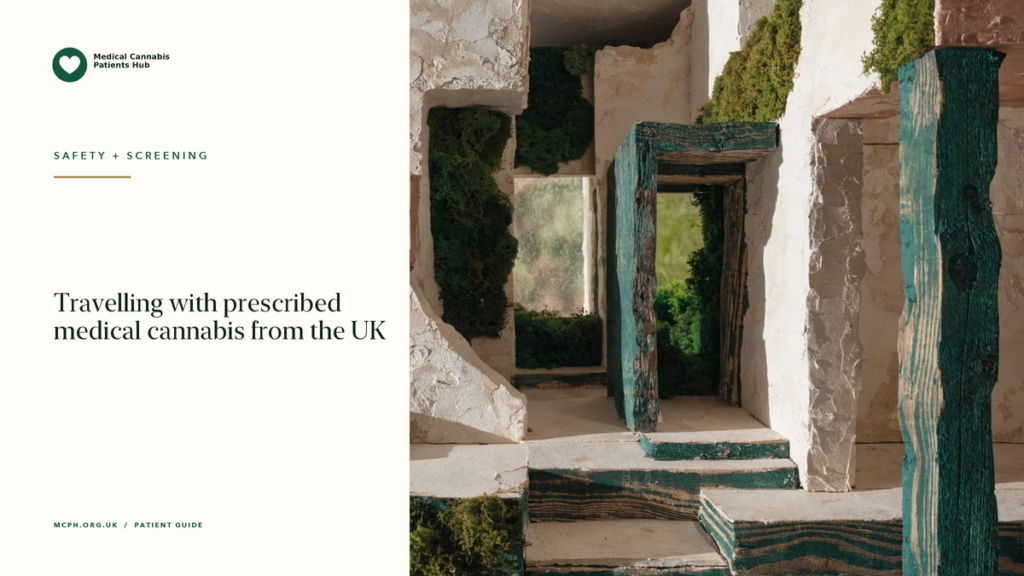 Travelling with prescribed medical cannabis from the UK — MCPH article cover