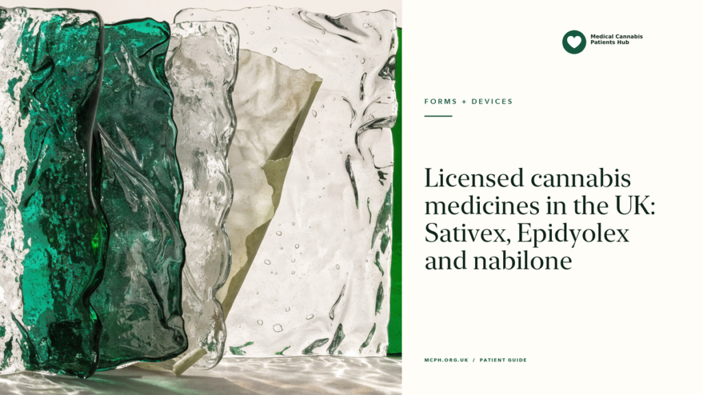 Licensed cannabis medicines in the UK: Sativex, Epidyolex and nabilone — MCPH article cover