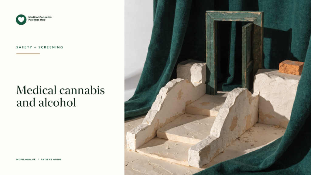Medical cannabis and alcohol — MCPH article cover
