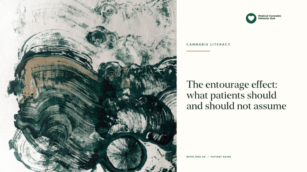 The entourage effect: what patients should and should not assume — MCPH article cover