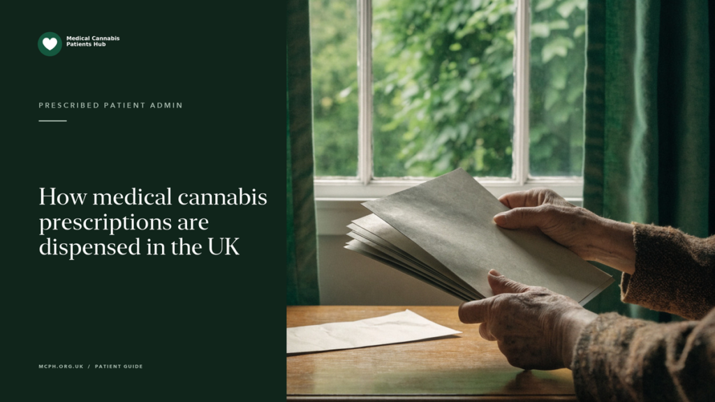 How medical cannabis prescriptions are dispensed in the UK — MCPH article cover