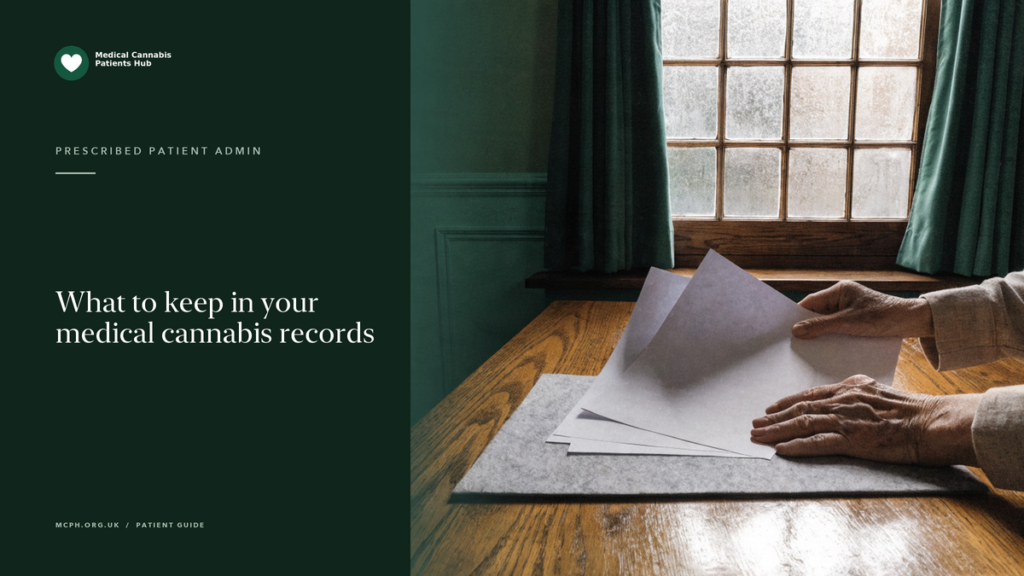 What to keep in your medical cannabis records — MCPH article cover