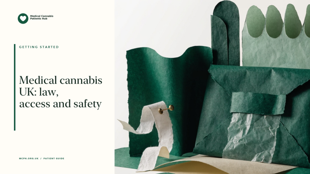 Medical cannabis UK: law, access and safety - MCPH patient guide cover