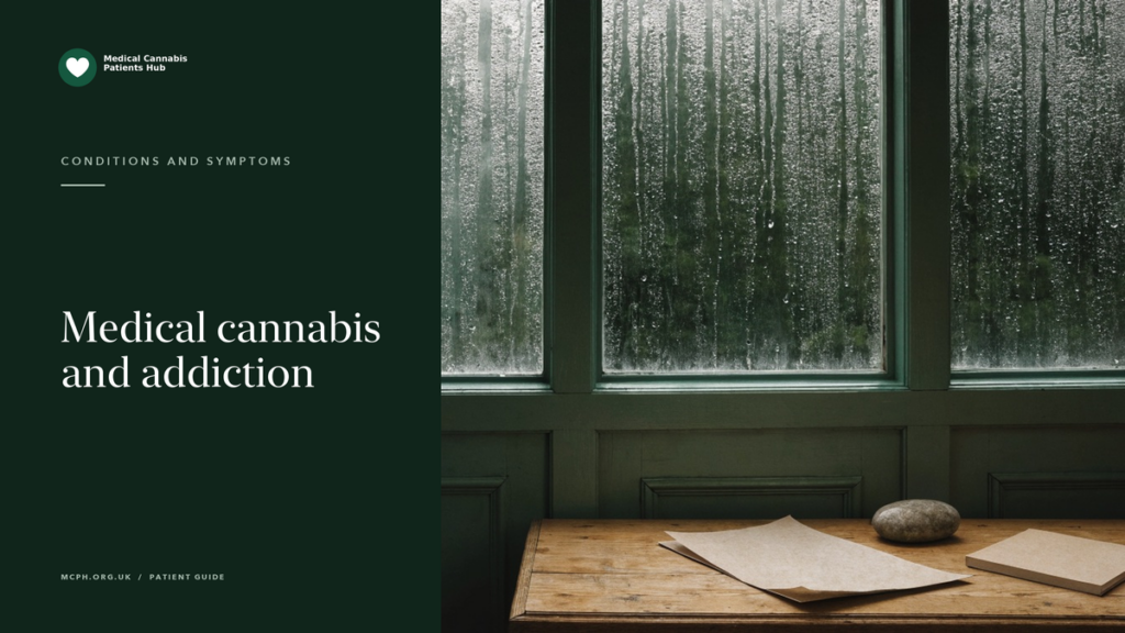 Medical cannabis and addiction — MCPH article cover