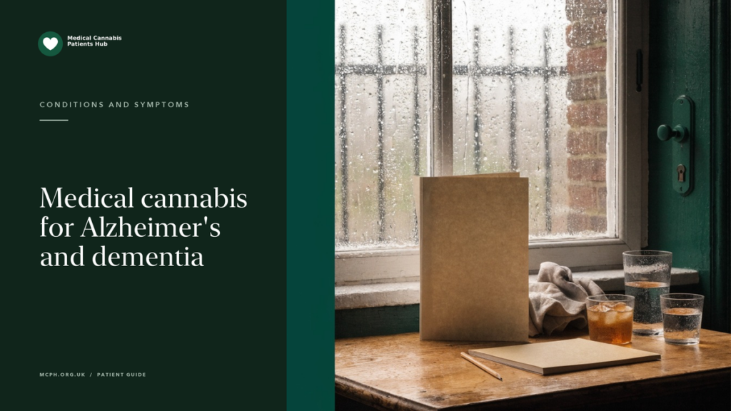 Medical cannabis for Alzheimer's and dementia — MCPH article cover